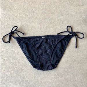 Abercrombie & Fitch bikini bottom in navy